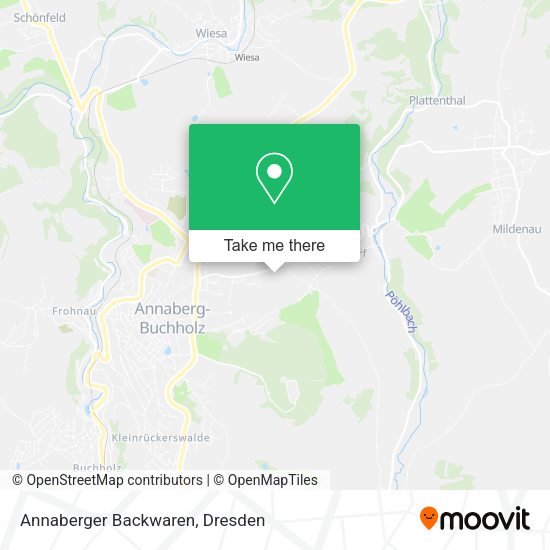 Карта Annaberger Backwaren