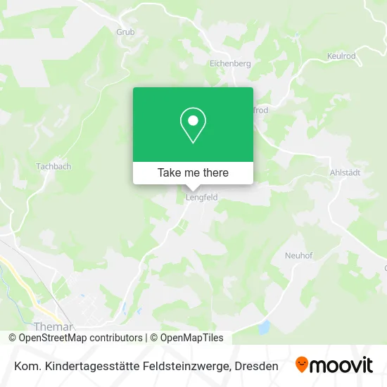 Карта Kom. Kindertagesstätte Feldsteinzwerge