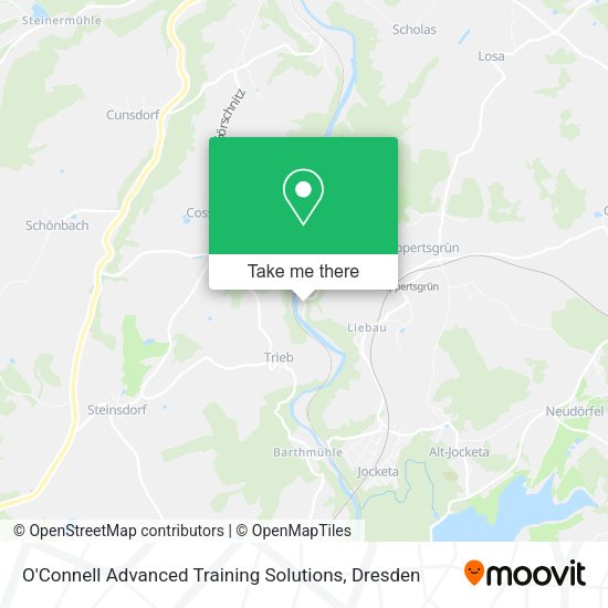 Карта O'Connell Advanced Training Solutions