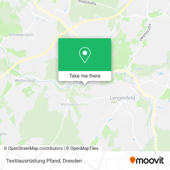 Карта Textilausrüstung Pfand