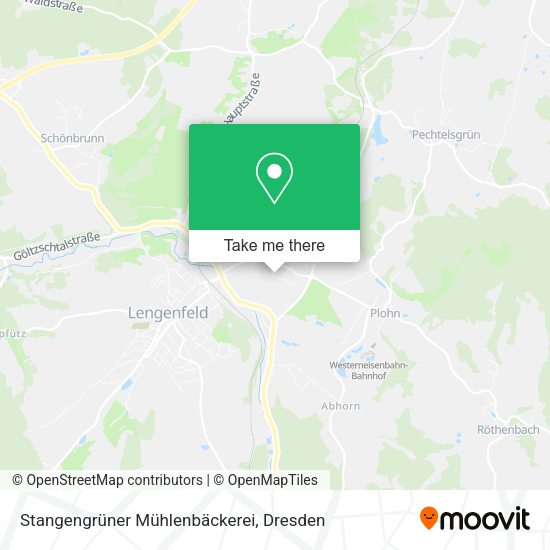 Карта Stangengrüner Mühlenbäckerei