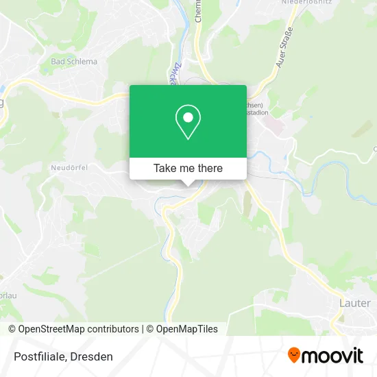 Карта Postfiliale