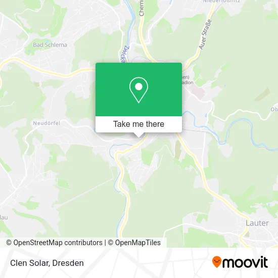 Карта Clen Solar