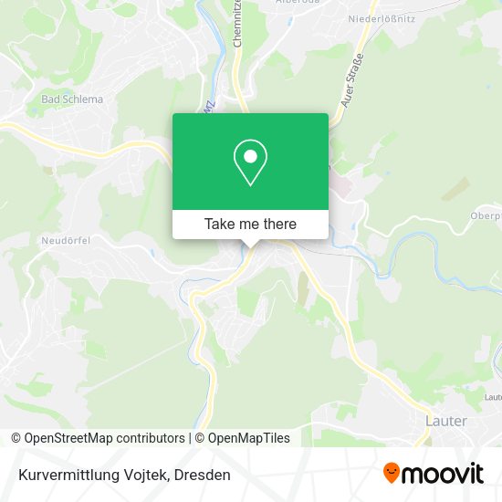 Карта Kurvermittlung Vojtek