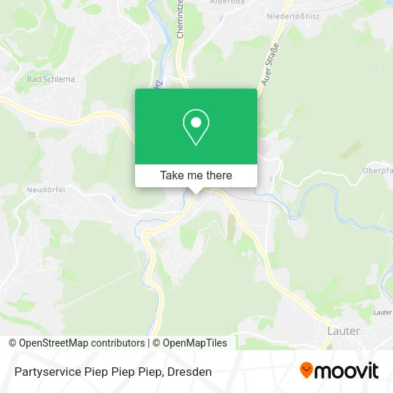 Карта Partyservice Piep Piep Piep