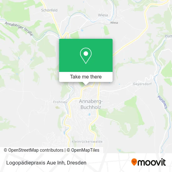 Карта Logopädiepraxis Aue Inh