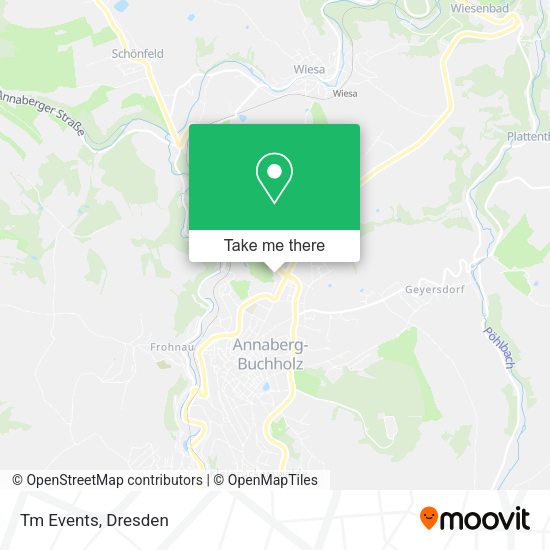 Карта Tm Events