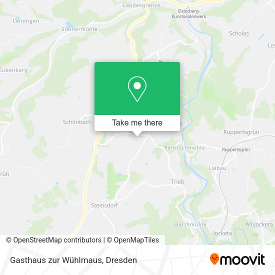 Карта Gasthaus zur Wühlmaus