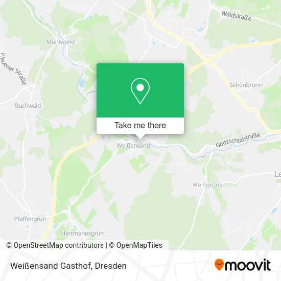 Карта Weißensand Gasthof