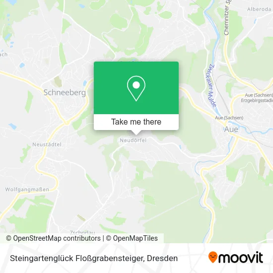 Карта Steingartenglück Floßgrabensteiger