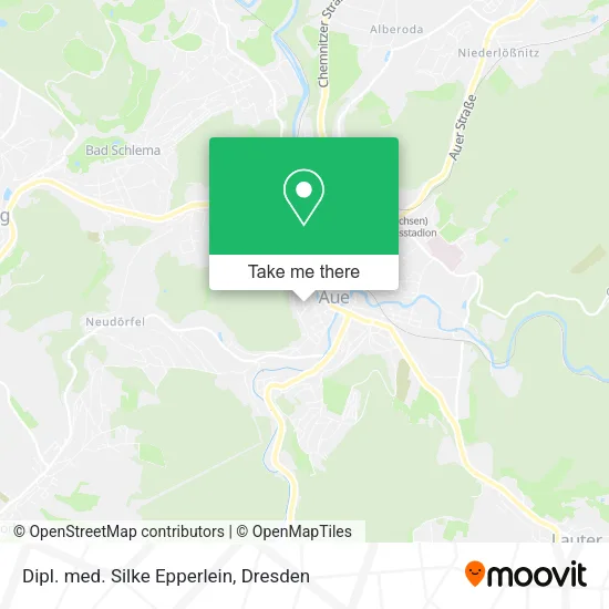 Карта Dipl. med. Silke Epperlein