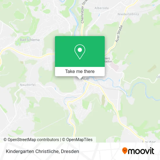 Карта Kindergarten Christliche