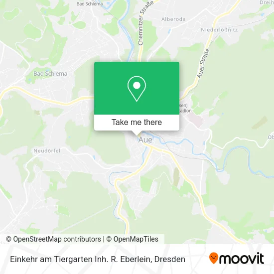 Карта Einkehr am Tiergarten Inh. R. Eberlein