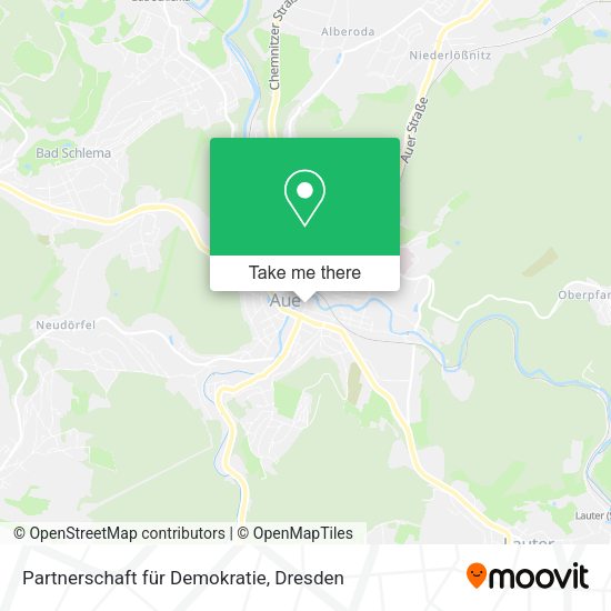 Карта Partnerschaft für Demokratie