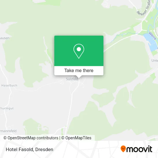 Hotel Fasold map