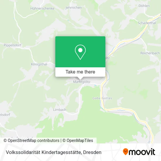 Карта Volkssolidarität Kindertagesstätte