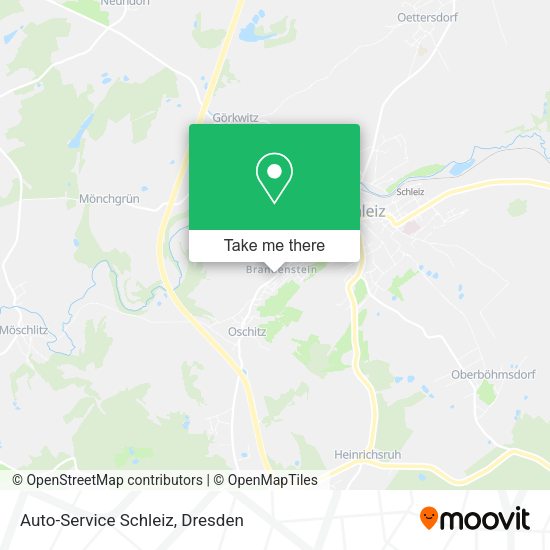 Карта Auto-Service Schleiz