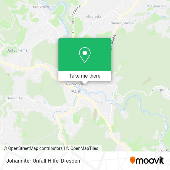 Карта Johanniter-Unfall-Hilfe