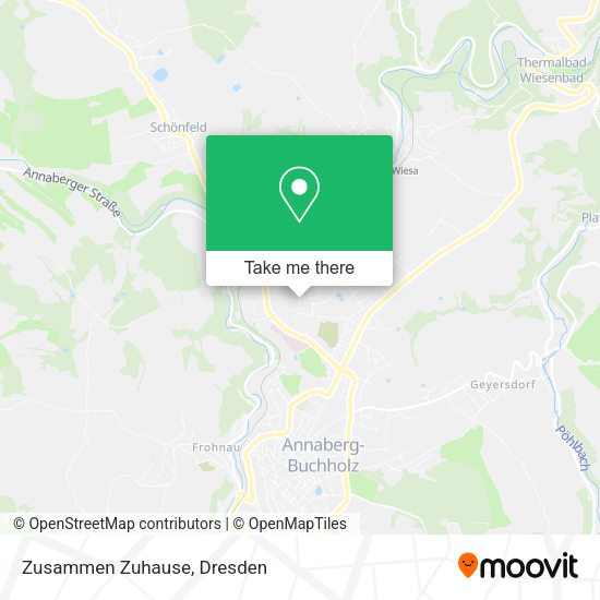 Карта Zusammen Zuhause