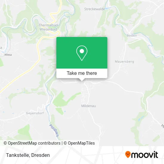 Карта Tankstelle