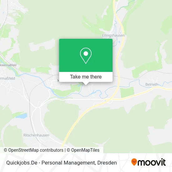 Карта Quickjobs.De - Personal Management