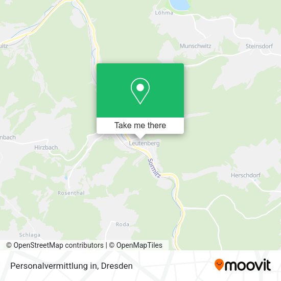 Карта Personalvermittlung in