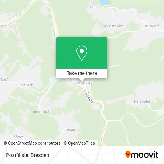 Карта Postfiliale