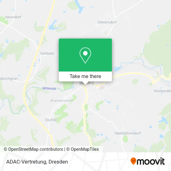 Карта ADAC-Vertretung