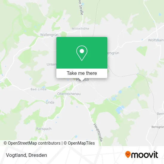 Карта Vogtland