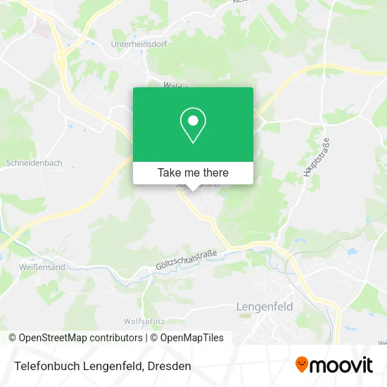 Карта Telefonbuch Lengenfeld