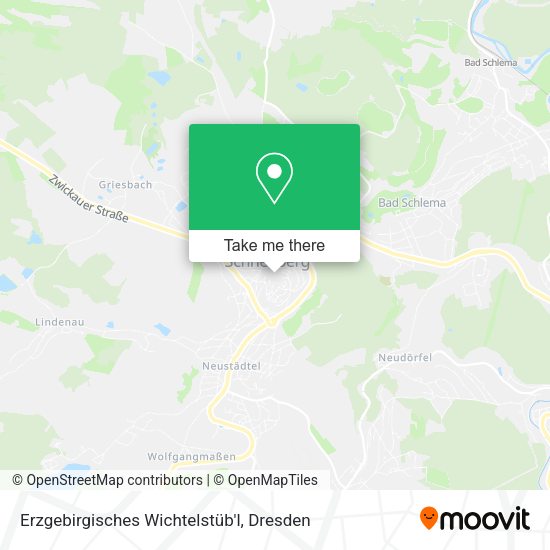 Карта Erzgebirgisches Wichtelstüb'l