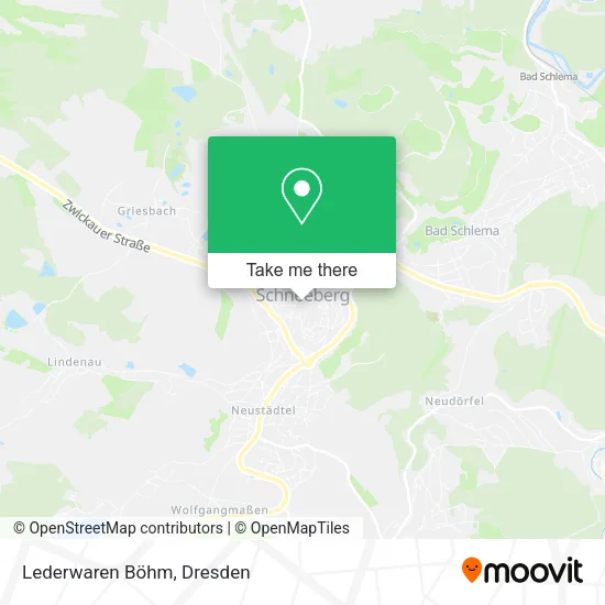 Карта Lederwaren Böhm