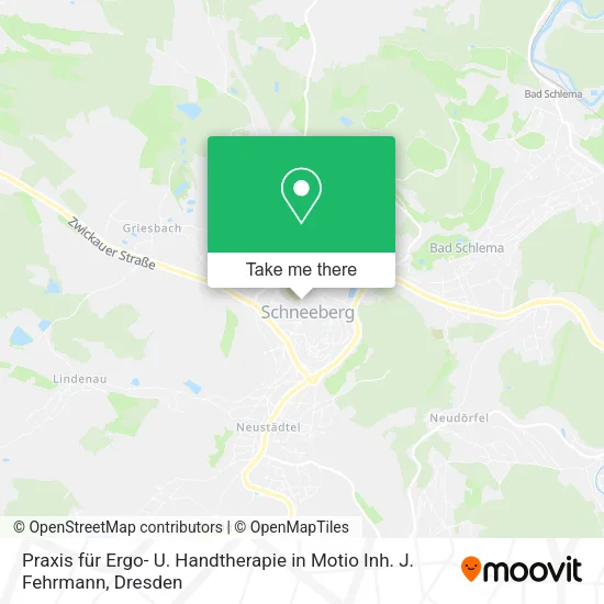 Карта Praxis für Ergo- U. Handtherapie in Motio Inh. J. Fehrmann