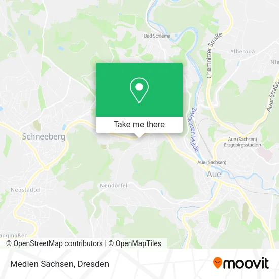 Карта Medien Sachsen