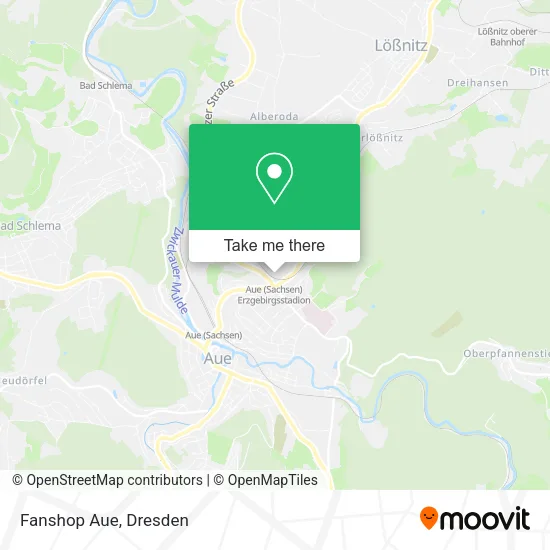 Карта Fanshop Aue