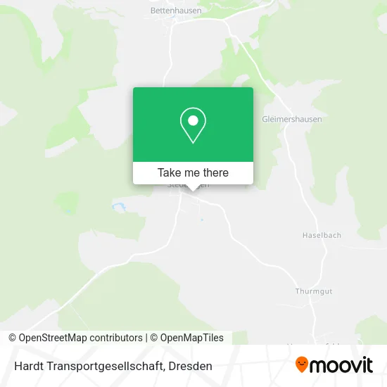 Карта Hardt Transportgesellschaft