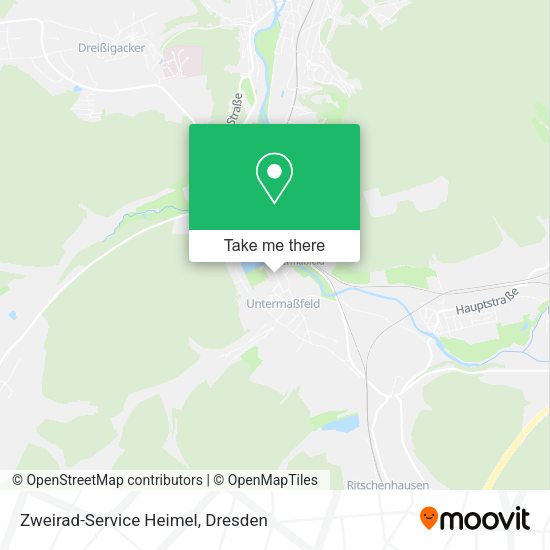Карта Zweirad-Service Heimel