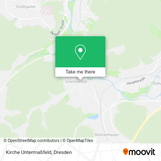 Карта Kirche Untermaßfeld