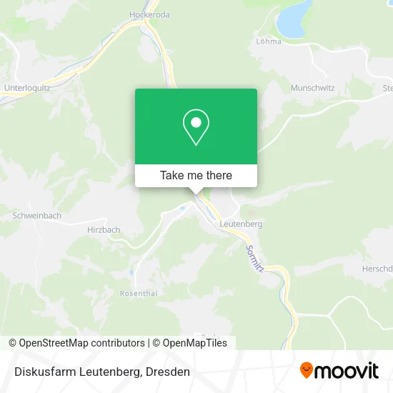 Карта Diskusfarm Leutenberg