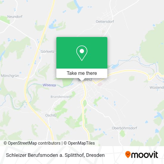 Карта Schleizer Berufsmoden a. Splitthof