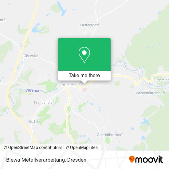 Карта Blewa Metallverarbeitung
