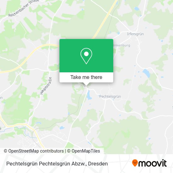 Карта Pechtelsgrün Pechtelsgrün Abzw.