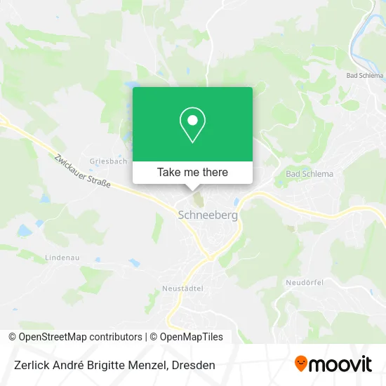 Карта Zerlick André Brigitte Menzel