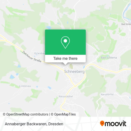 Карта Annaberger Backwaren