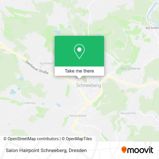 Карта Salon Hairpoint Schneeberg