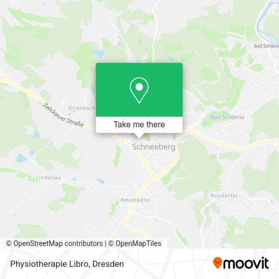 Карта Physiotherapie Libro