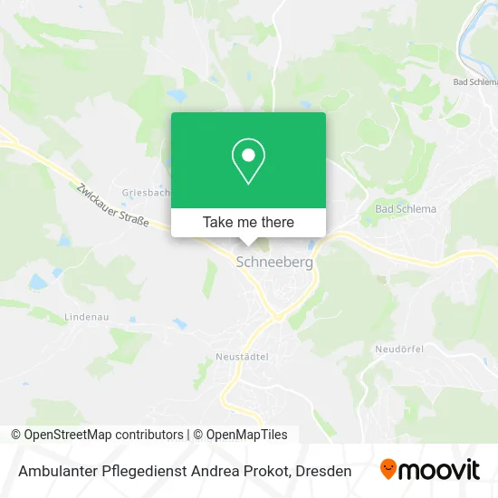 Карта Ambulanter Pflegedienst Andrea Prokot