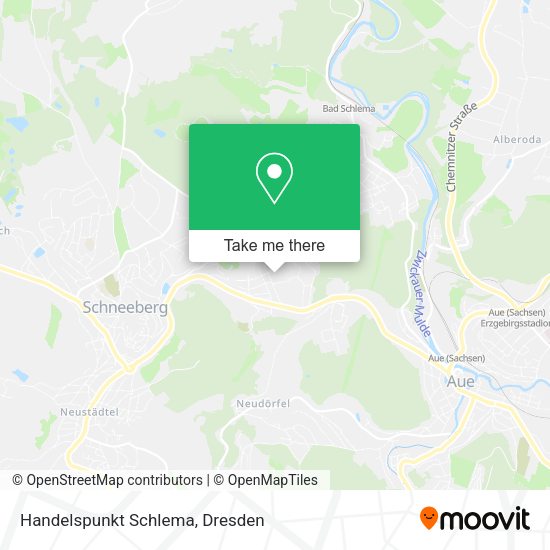 Карта Handelspunkt Schlema
