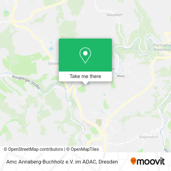 Карта Amc Annaberg-Buchholz e.V. im ADAC