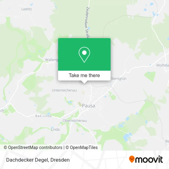 Карта Dachdecker Degel